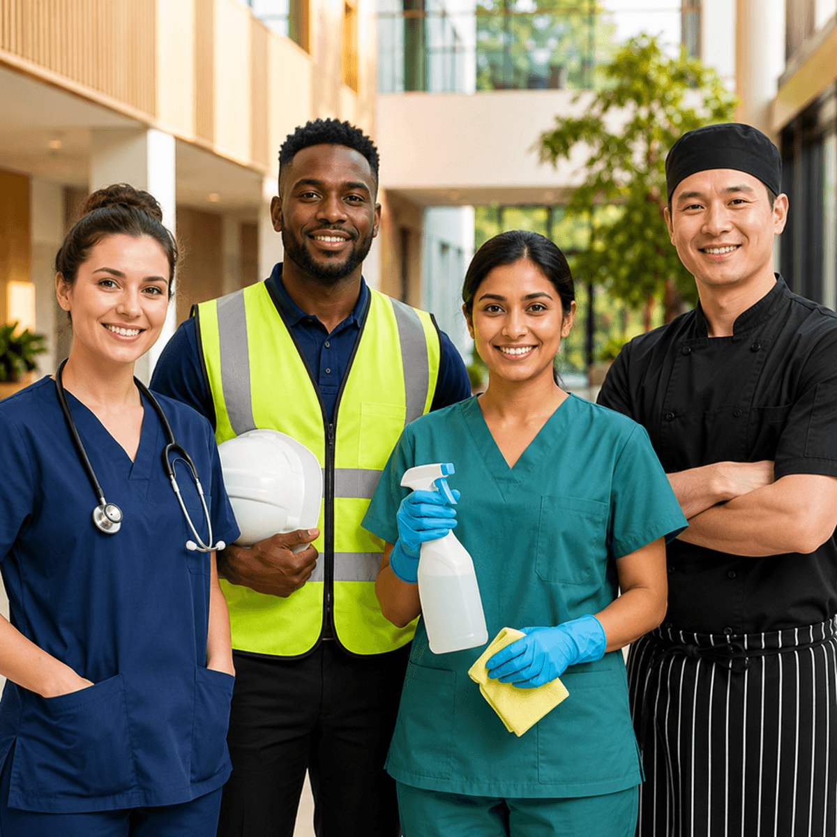 Workers placed by Ludeclaire Agency